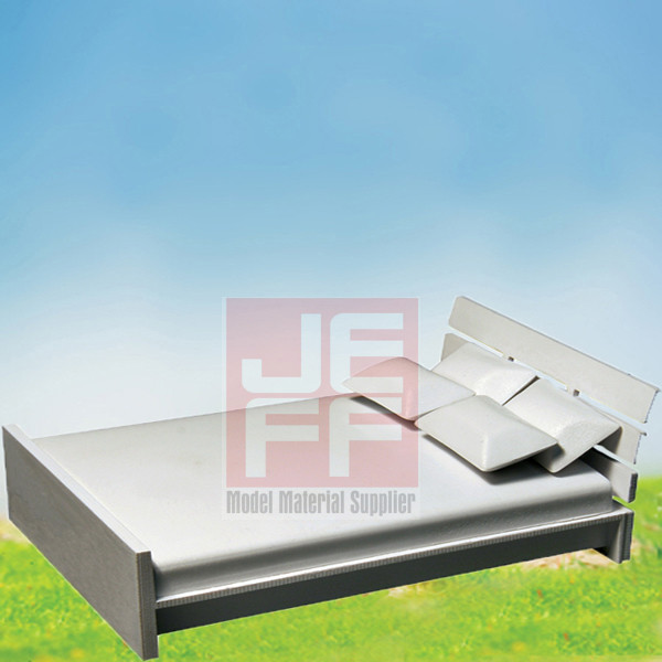 Buy cheap Scale Model Furniture,layout mini fruniture ABS model bed PB03 product