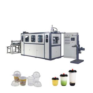 China Biodegradable Disposable Plastic Cup Thermoforming Machine on sale