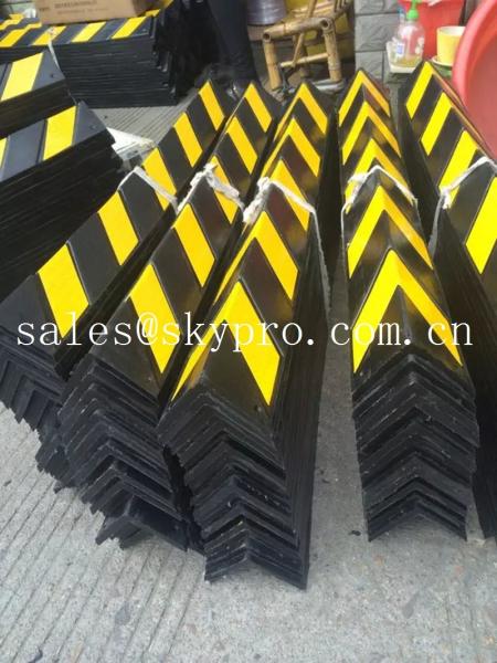 Quality Top right angle reflective rubber corner protector /  rubber corner guards for sale
