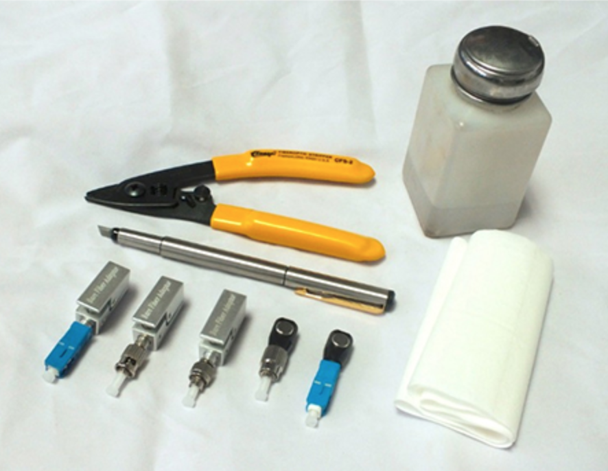 SM MM Bare Optic Fiber Adapter Square Shape FC SC LC ST SMA Optional Low Insertion Loss