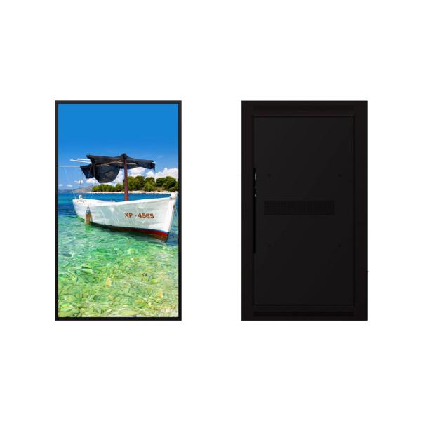 2500nits Ultra-thin 55" FHD Customized Dynamic In-Window LCD Display with Fan