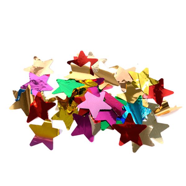 Quality 10.5kg Star Biodegradable Tissue Confetti For Event for sale