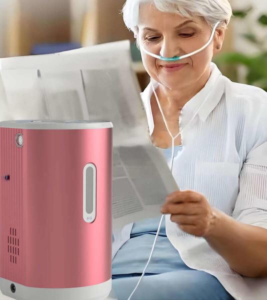 Pink Hydrogen Inhalation Machine Adjustable for Radical Scavenging 150ml 225ml