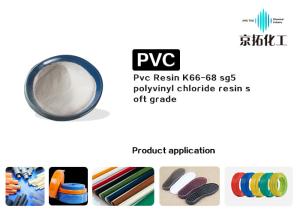 K66 K67 K68 PVC Resin Sg5 Soft Grade Easy Processing Great Versatility