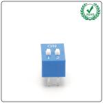 Single Pole Slide Type 1-12 Position Dip Switch Stroke 2.00mm