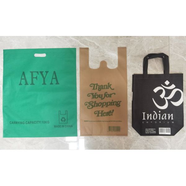 Gift Recyclable Vest Shopping Bag