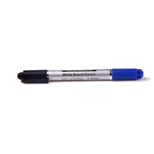 Quality printing customized double end whiteboard marker pen for sale