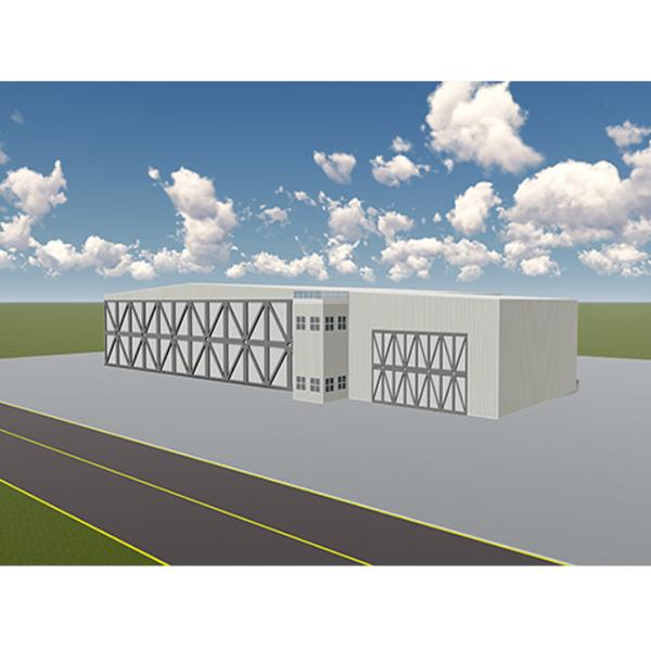 Quality Easy Assembly Prefab Metal Building Construction , Painted Galvanized Steel Frame for sale
