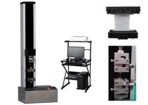 Buy cheap Single Column Universal Material Testing Machine Computer Control Large Stroke product