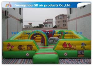 China Inflatable Jumping Castle Jungle Castle Kids Inflatable Jungle Bouncy Castle on sale