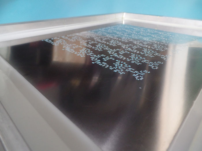 100% Laser Cut Solder Paste PCB SMT Stencil Through hole Fiducial mark
