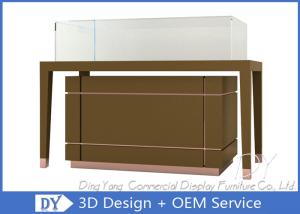 China OEM Jewelry Glass Showcase / Jewellery Display Counter Showcase on sale