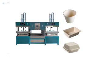 China Semi Automatic Electric Heating For Paper Pulp Tableware Machine on sale