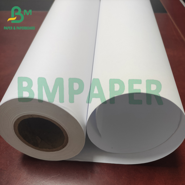 Uncoated 36" X 300' 20lb Bond White Format Plotter Paper CAD Rolls