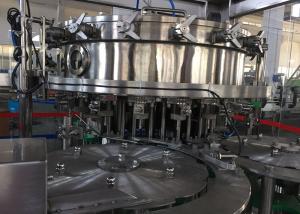 China Carbonated Cold Drink Filling Machine , Small Scale Bottle Filling Machine on sale