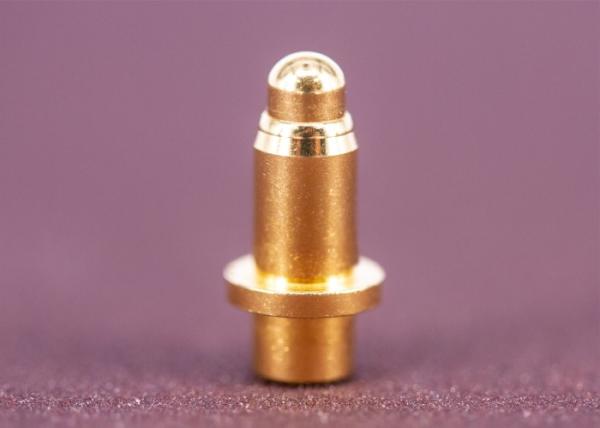Quality Electro Plated Spring Loaded Pogo Pins , Spring Loaded Pin Hardware for sale