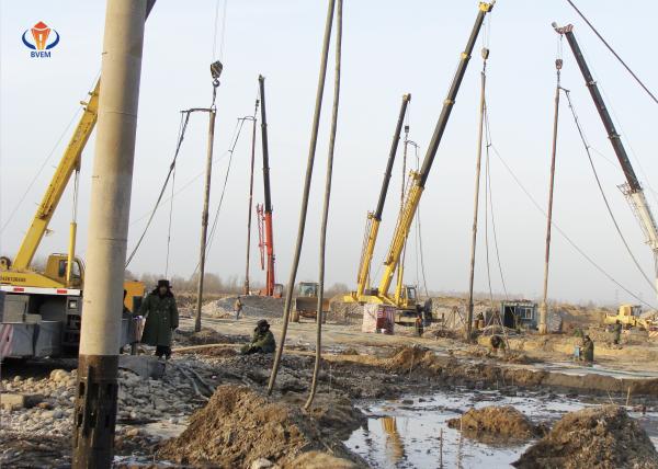 Quality Efficiency Construction Vibro Flotation Vibroflotation Process Ground Improvement for sale