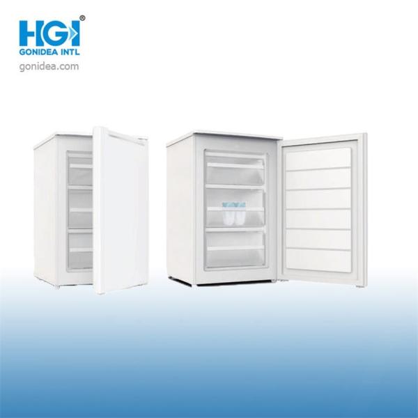 Quality Defrost White Color Table Top Mini Freezer With Drawers for sale