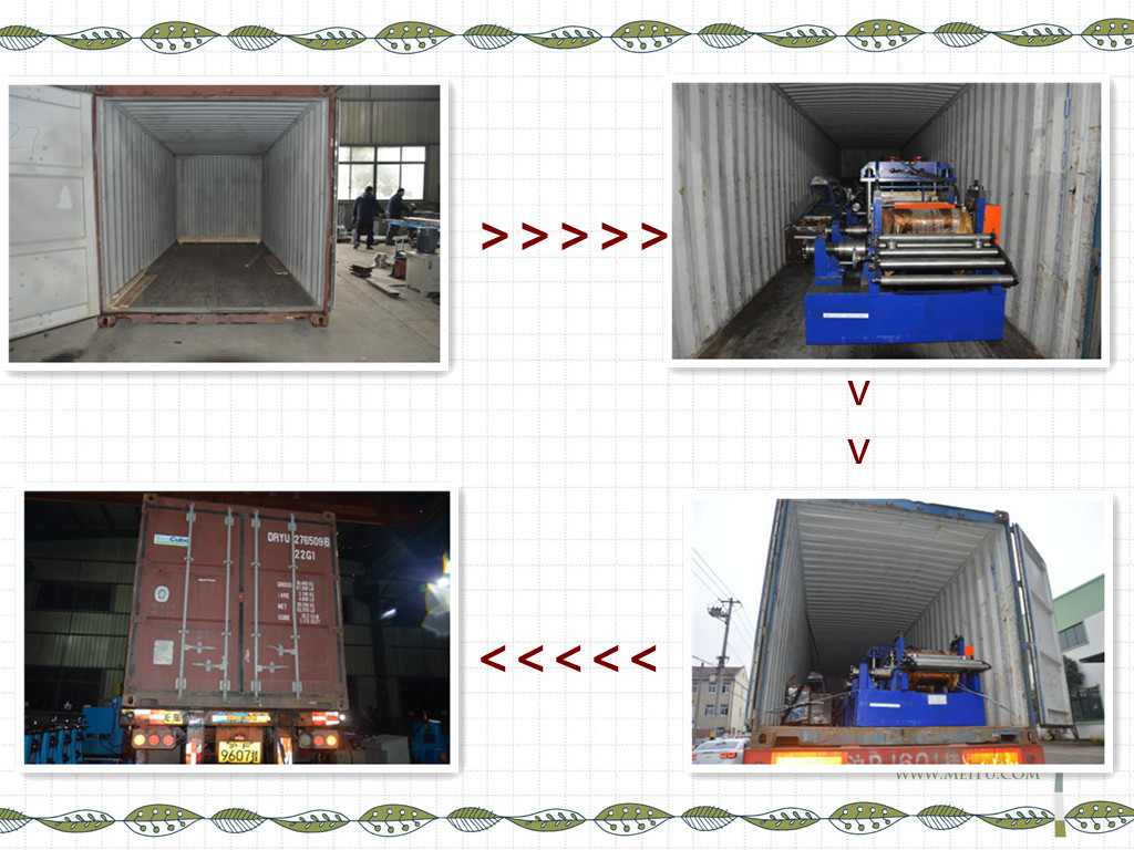 0.8mm TR4 Roof Panel Roll Forming Machine PLC With Touch Screen