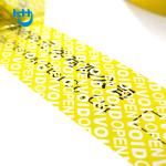Customizable Tamper Evident Tape Void Security Tape Anti Counterfeit