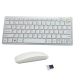 Mini 2.4g Wireless Keyboard And Mouse Set , Computer Keyboard Mouse