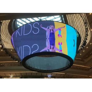 Buy cheap Flexible Curved LED Video Wall Indoor IP68 Humidity Dustproof product