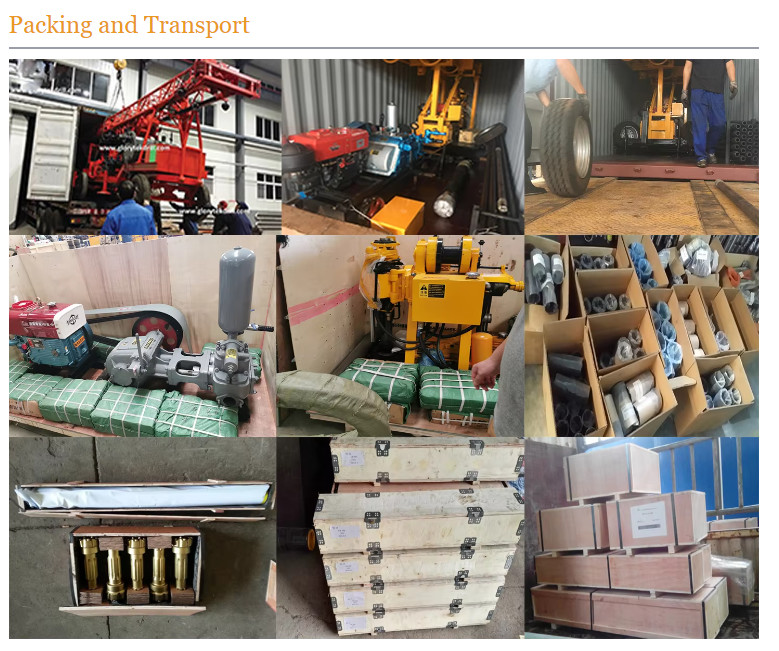 380V GK 200 Soil Test Drilling Rig Machine With Wheels For Geotechnical Exploration