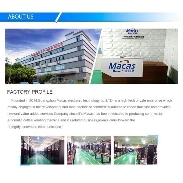 Manufacture Multi-functional Espresso Coffee Maker Machine for Automatic Fresh Milk Vending Coffee