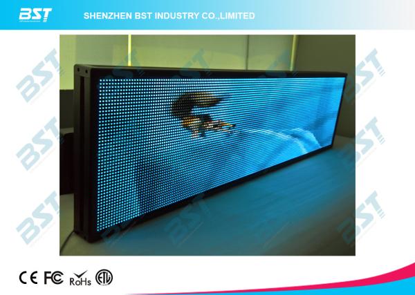 Quality P7.62 nice looking Full Color LED moving sign with Synchronous / Asynchronous Control for sale