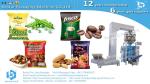 Automatic packing machine making plastic pouch customized weighing function with