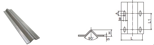 2.9m 5.8m Barn Hanging Sliding Door Rail Galvanized V Groove Gate Track Adjustable