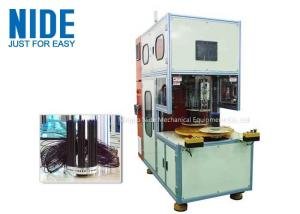 China Large Stator Coil Winding Machine Automatic Table Fan Motor Plc Control on sale