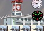 images of master slave clocks system with GPS synchronizations