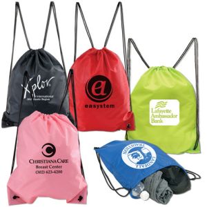 Buy cheap 70gsm Personalised Drawstring Bag product
