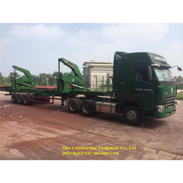 20ft Container Side Loader Trailer MQH37A 3 Axles Heavy Duty Side Lifter Truck