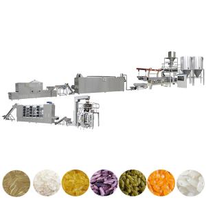 Multi Function 380v Artificial Rice Extruder Machine Stainless Steel