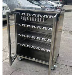 Buy cheap Steel Mesh Warehouse Storage Cabinet 650x650x30 Stackable product