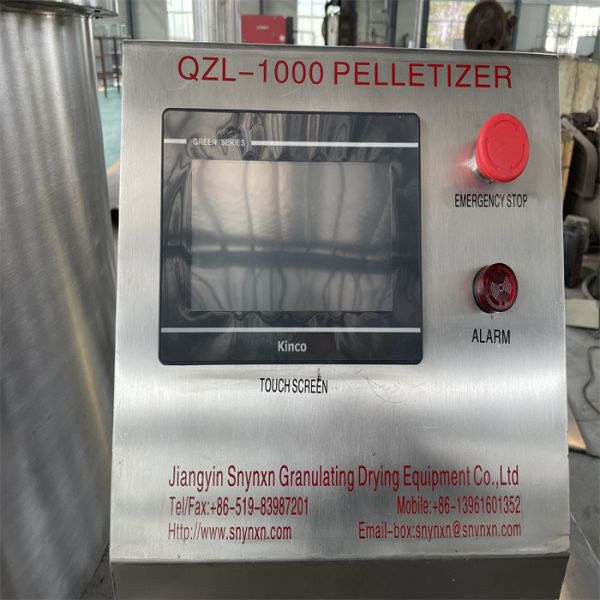 5 To 300kg/H Round Shape Powder Granules Pelletizer Granulating Machine QZL Pelletizer