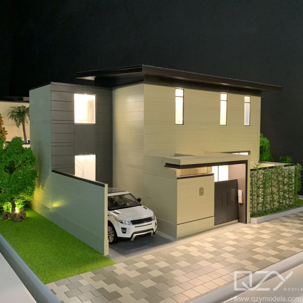 1/25 Chinese Style Villa Model China Overseas Property -Wanning Shenzhou Peninsula Project Model