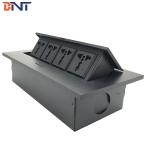 multi functional desktop power pop up socket/desk socket hidden outlets for
