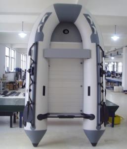 China Aluminium Floor Inflatable Boat on sale