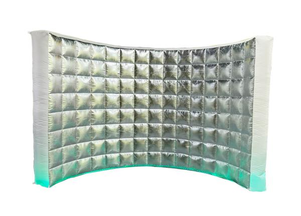Quality Spiral Photo Booth Enclosure Inflatable Photo Booth Backdrop Remote Controller Led for sale