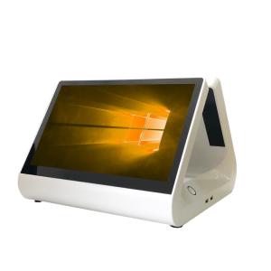 Restaurant Double Screen Pos Touch System , 12.1 POS Terminal Machine AC 100-260V