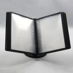 10 Pages Flip Table Top Display Racks / Multi-Angle Sliding A4 Poster Display