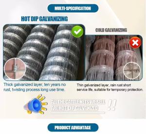 China High Quality China Manufacture Electric Fence Cattle Deer Fence On Farm For Goat Cattle Deer Using on sale