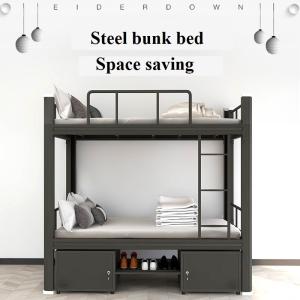 Metal Frame Double Bed With Cabinet And Mattress cheap price good quality