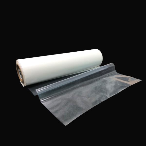 Quality Translucent Fabric Glue Sheets , Hotmelt TPU Adhesive Film For Magic Hook for sale