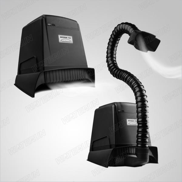Quality Lightweight Black ESD Desktop Fume Extractor , Solder Fume Extraction System for sale