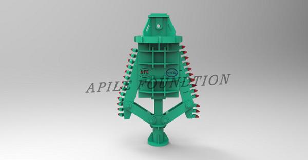 Quality APFXKSYS-S2 Rock Belling Bucket with 2 Cutting Arms for sale