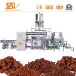 Dry Wet Type Floating Animal Feed Processing Equipment / Fish Feed Machine 1-5T